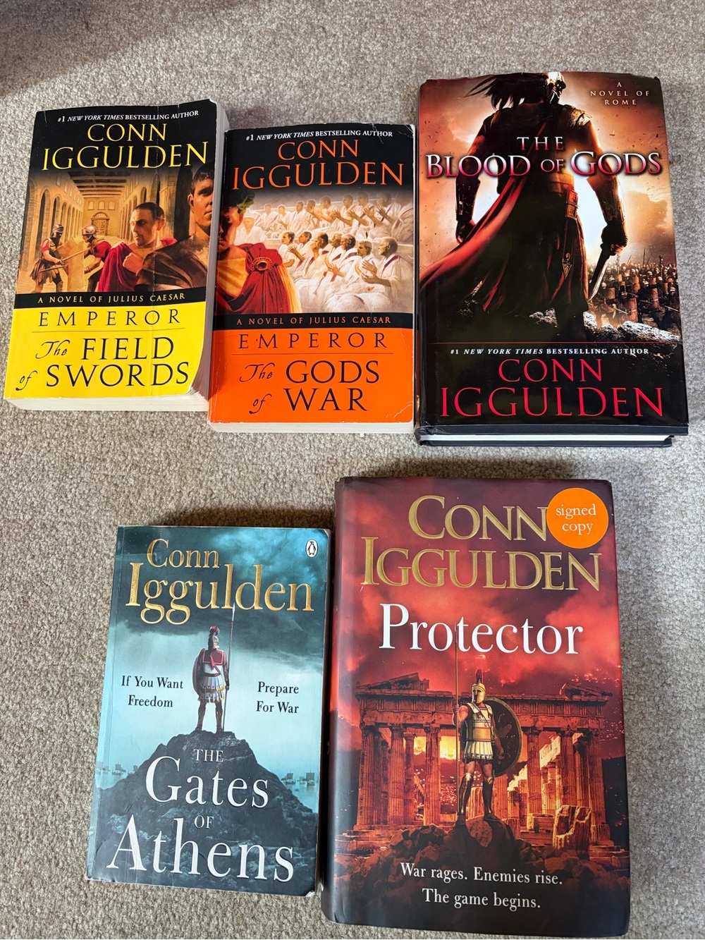 Conn Iggulden Books